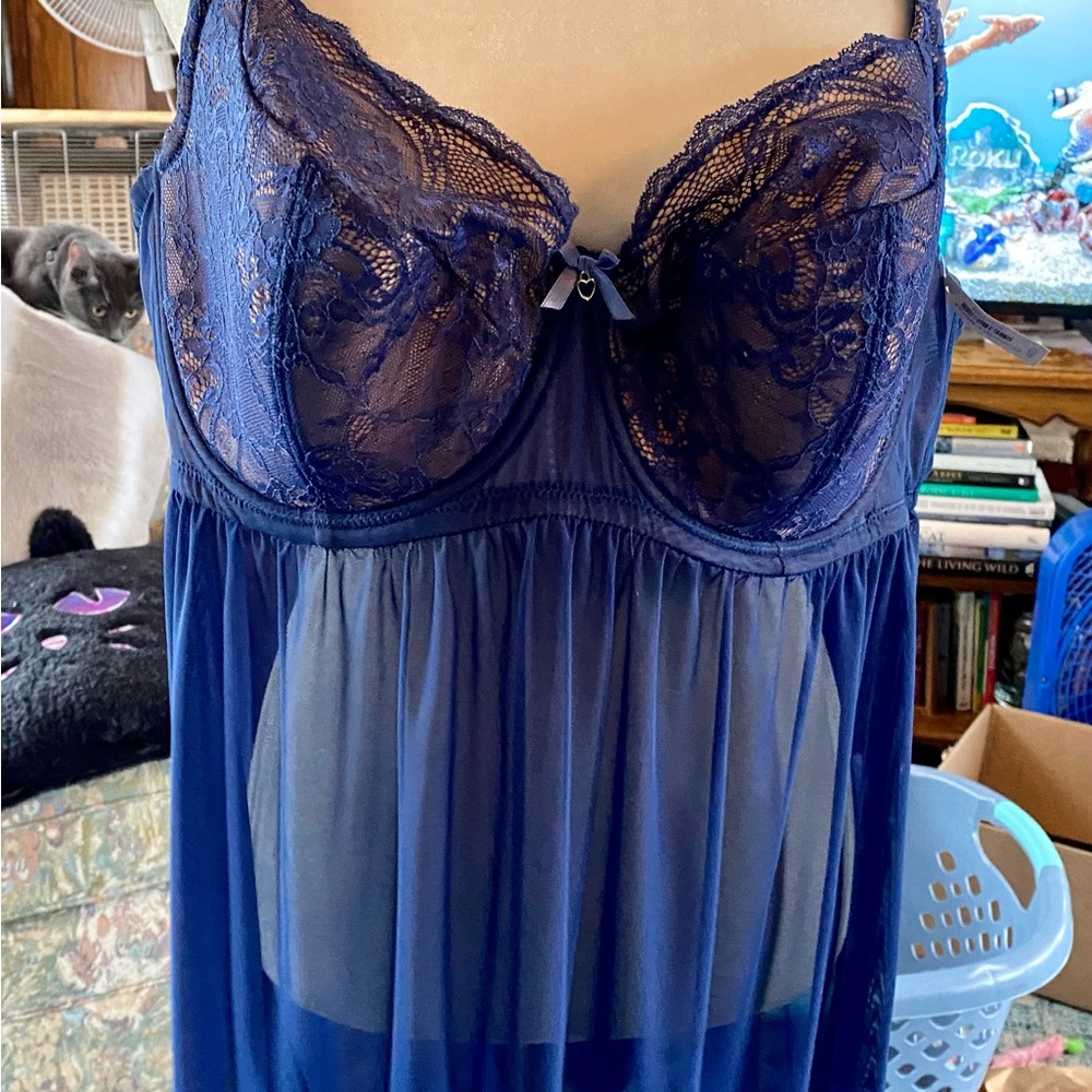 ADORE ME UNDERWIRE BABY DOLL NIGHTY.